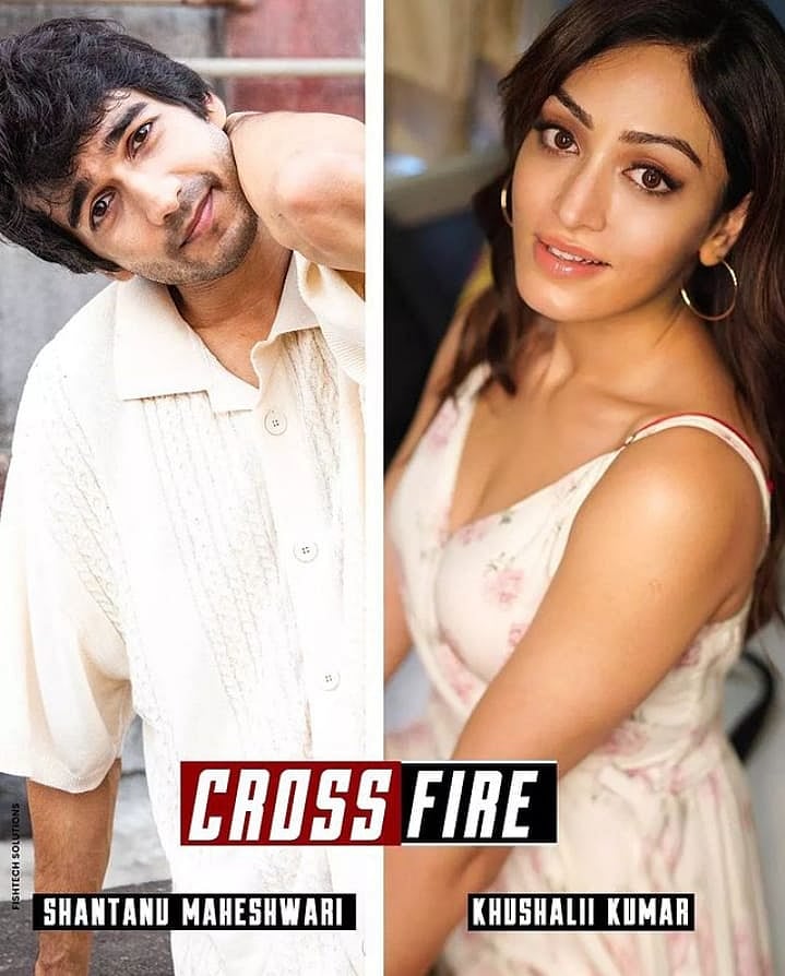 Instagram : Khushalii Kumar and Shantanu Maheshwari