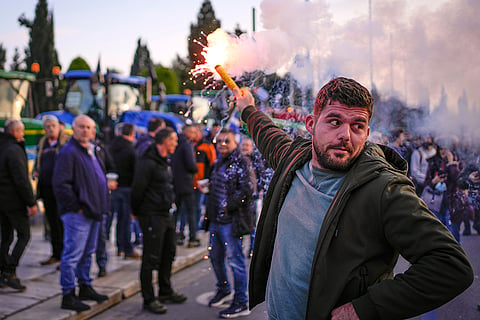 Greece Farmers Protest