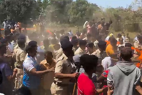 Subhash Phal Desai attacked