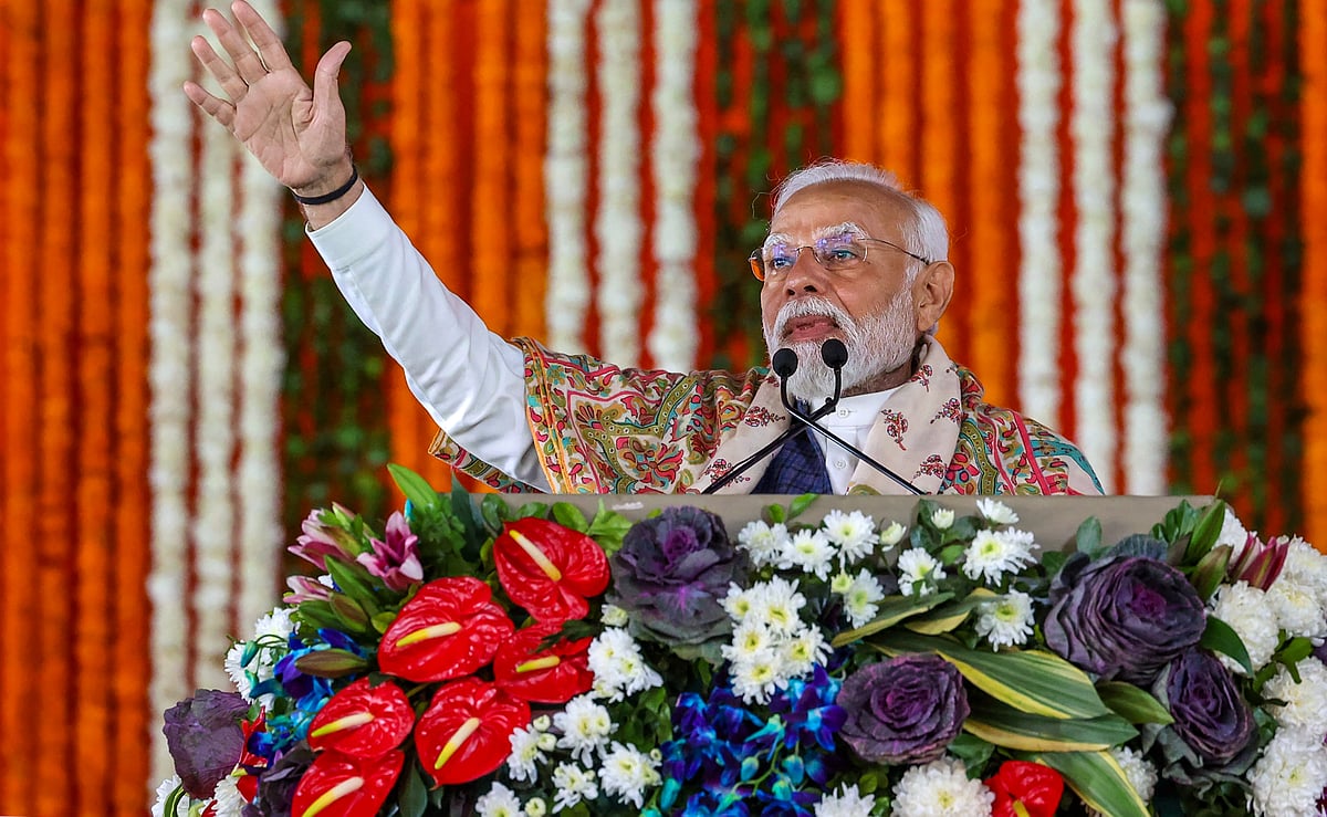 PTI : PM Modi will be in Gujarat and Uttar Pradesh on Thursday and Friday to inaugurate multiple projects