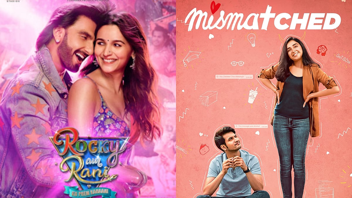 Poster of ‘Rocky Aur Rani Kii Prem Kahaani’ and ‘Mismatched’ - null