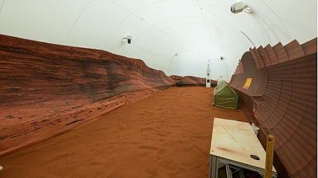Inside NASA's mars simulation preparation.
