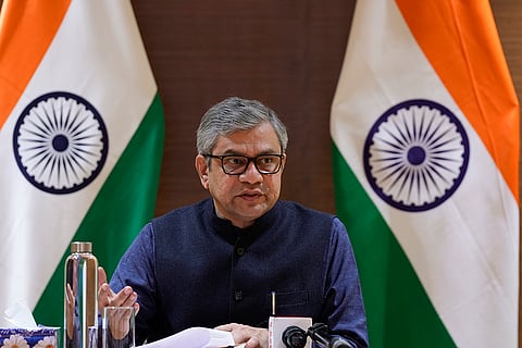 Ashwini Vaishnaw addressing media on Budget