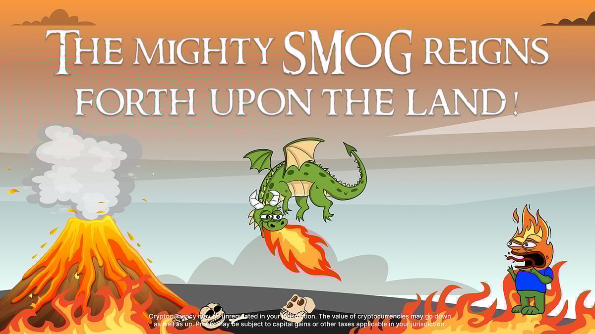 SMOG Token is the best new meme coin for 10x more gains