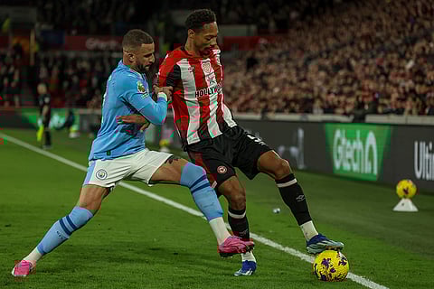 English Premier League: Brentford vs Manchester City