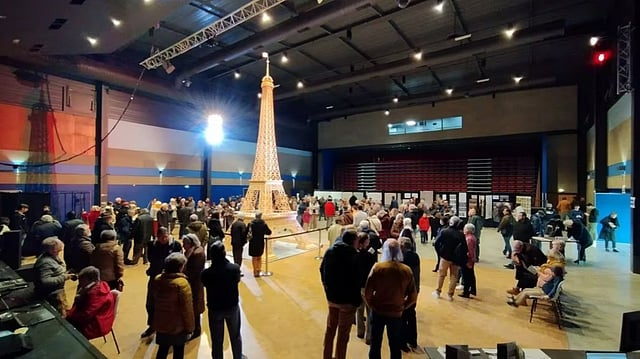 Richard Plauds’ Matchstick Eiffel Tower Model Gets Guinness World Record Title