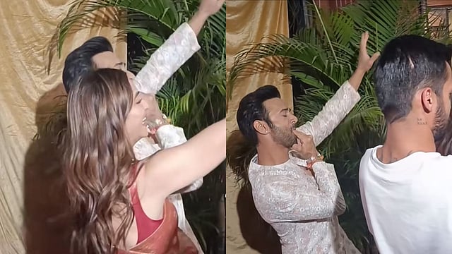 Newlyweds Pulkit Samrat And Kriti Kharbanda Dance To Dhol Beats As They Have Grand Griha Pravesh-Watch Video