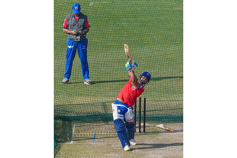 IPL 2024: Capitals practice session