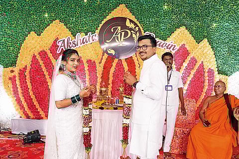 Pravin and Akshata’s Buddhist wedding