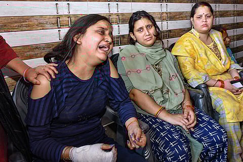 House set ablaze after daughter-in-law hangs herself