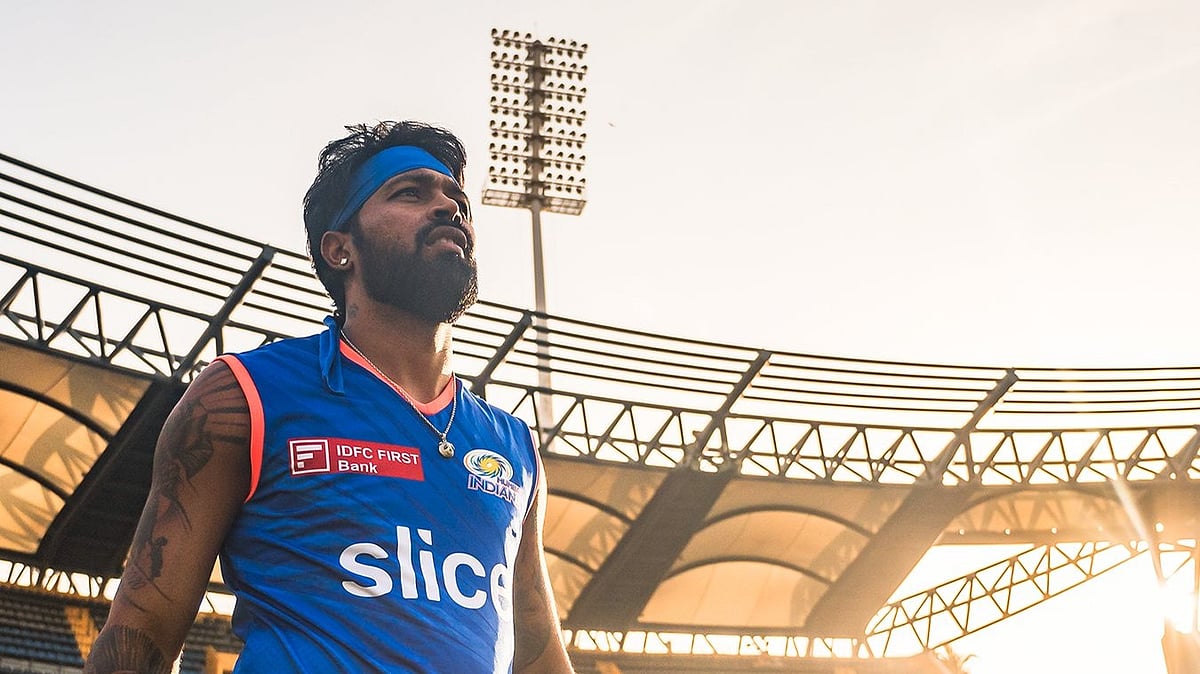 Mumbai Indians captain in the pre-tournament camp ahead of IPL 2024.  - (Photo : Mumbai Indians) 