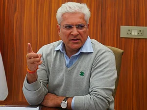 Delhi Minister Kailash Gahlot Reaches ED Office For Questioning In Excise Policy Case