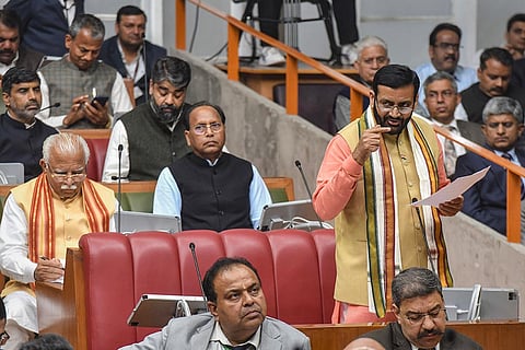 Nayab Singh Saini gov wins trust vote in Haryana Assembly