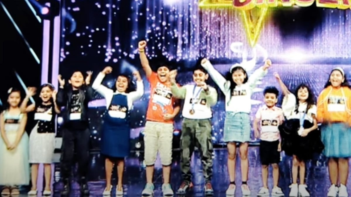 YouTube : A still from 'Superstar Singer 3'