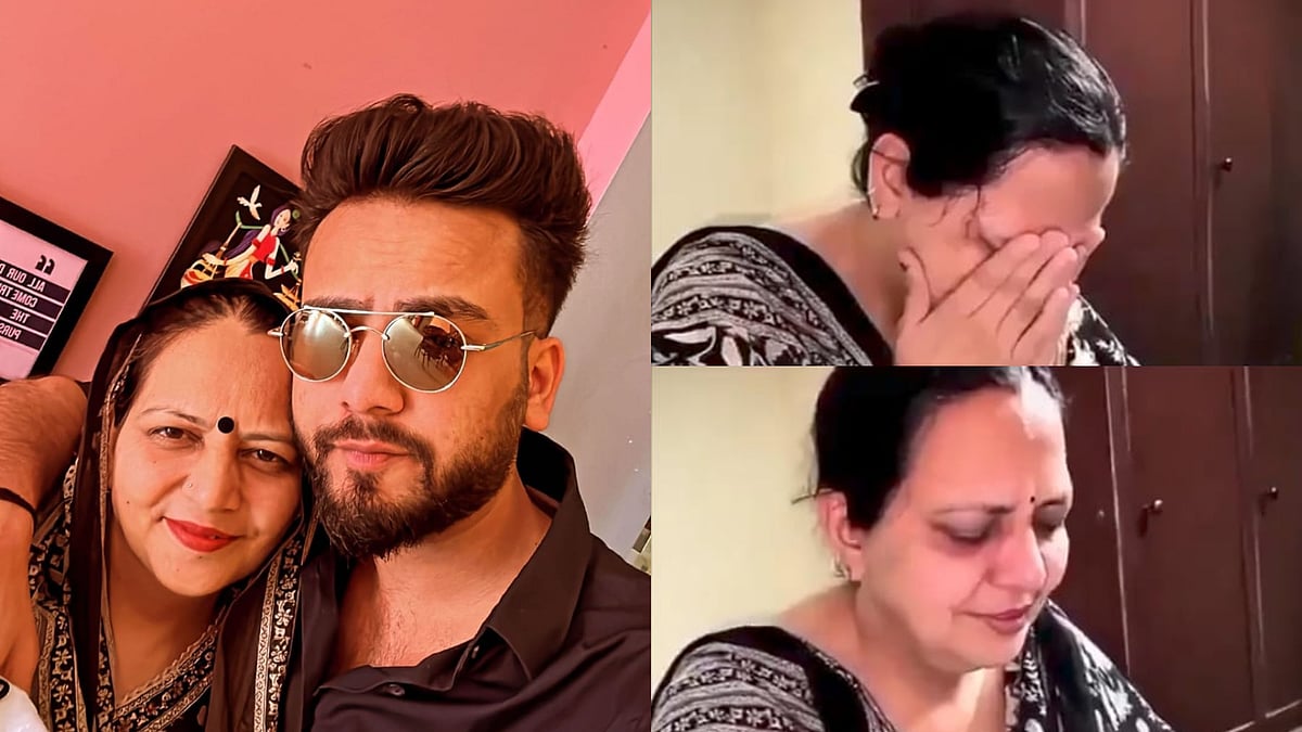 Instagram, X : Elvish Yadav's mother breaks down after his arrest in snake venom case
