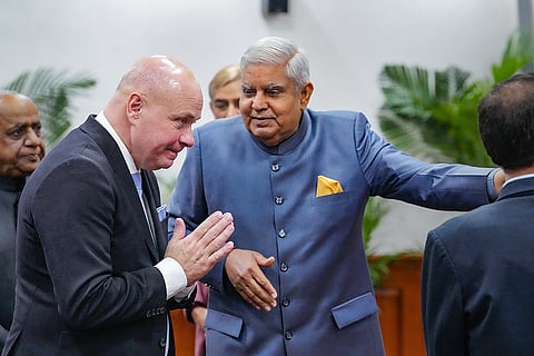 Danish Parliament Speaker in Delhi