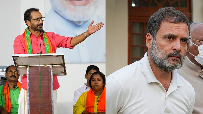 X/ @surendranbjp and PTI