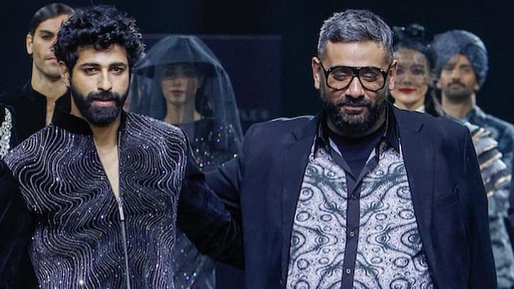 Instagram : Aashim Gulati with Siddhartha Tytler at LFW 