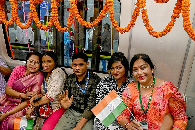 Underwater metro inauguration in Kolkata