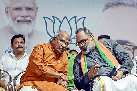 NDA election committee office in Thiruvananthapuram