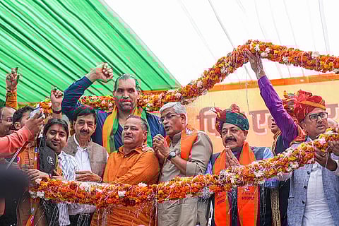 Khali campaigns for BJP in Kathua