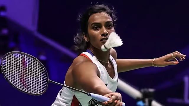 Photo: File : Ace Indian shuttler PV Sindhu is seeded second at Madrid Spain Masters 2024.