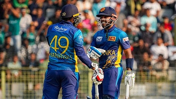 X/OfficialSLC : Sri Lanka and Bangladesh are level 1-1 in the three-match ODI series.