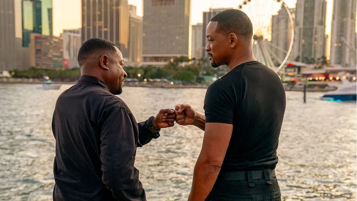 Sony Pictures  : A Still from 'Bad Boys: Ride or Die' 
