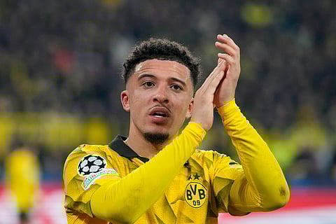 Jadon Sancho is on-loan at BVB.