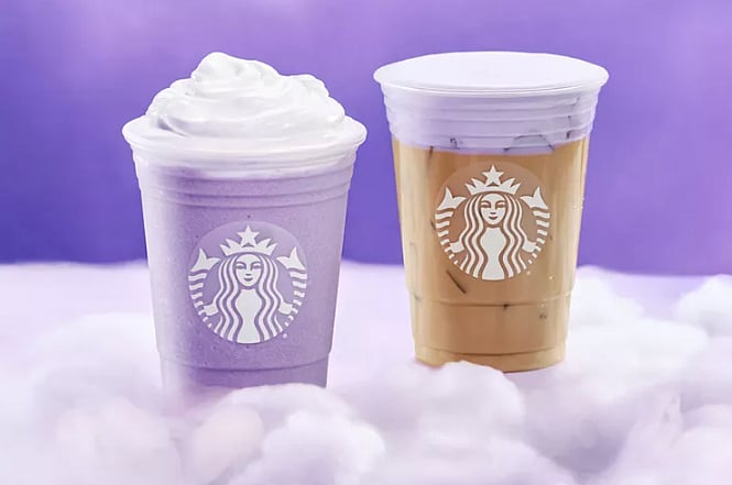 Starbucks Lavender Drinks - Starbucks