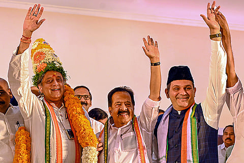 Shashi Tharoor in Trivandrum