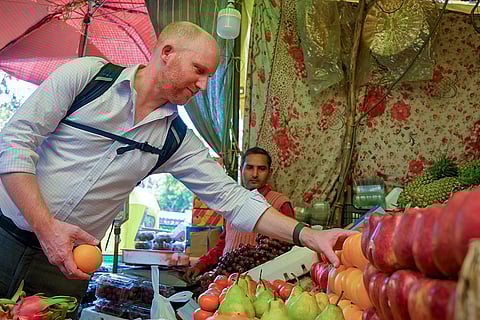 Australian delegation at INA Market