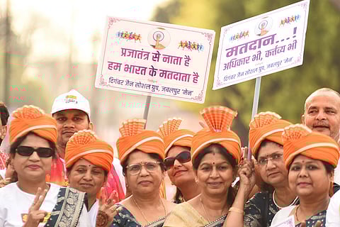 Run for Democracy in Jabalpur