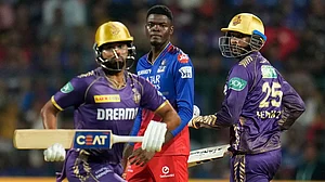 AP : RCB vs KKR IPL 2024: Kolkata need 183 to win.