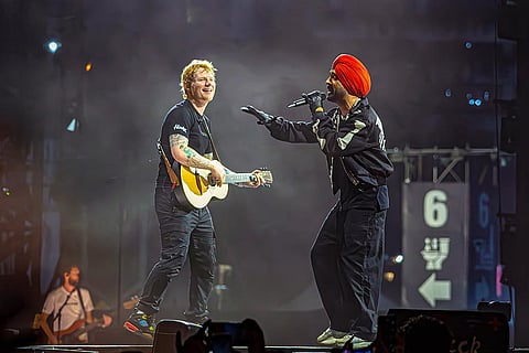 Ed Sheeran concert in Mumbai