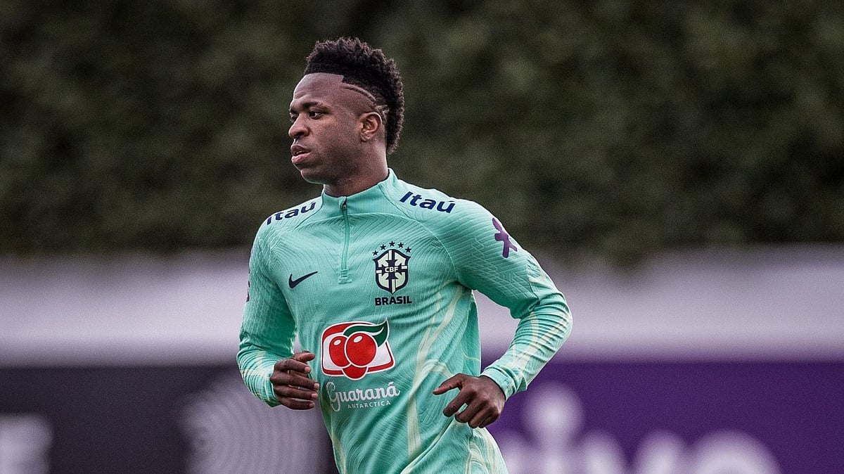 Vinicius Junior will take the field against Spain in a friendly contest at Santiago Bernabeu Stadium. - Photo: X/ @vinijr