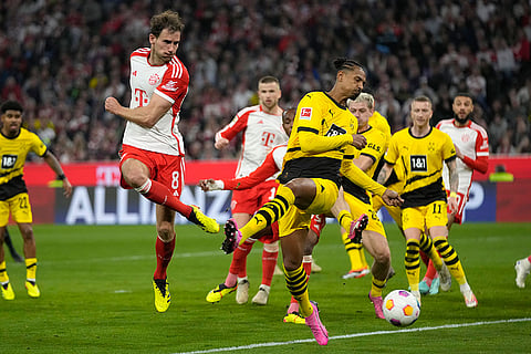 German Bundesliga Soccer Match