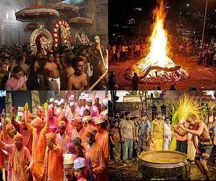 Celebrating Holi In South India