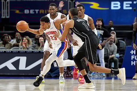 NBA 2023-24: Detroit Pistons vs Brooklyn Nets