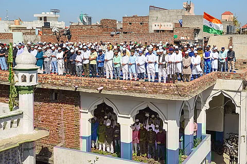 Muslims on Ramadan Friday