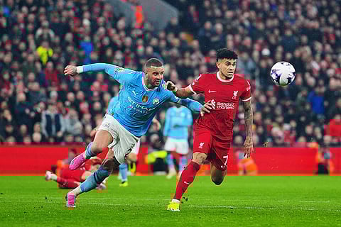 English Premier League 2023-24: Liverpool vs Manchester City