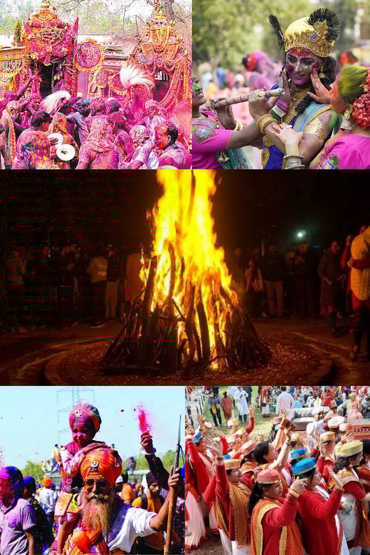 Exploring Holika Dahan Customs Across India