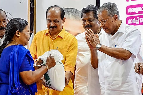 Sabari-K-Rice distribution in Thiruvananthapuram