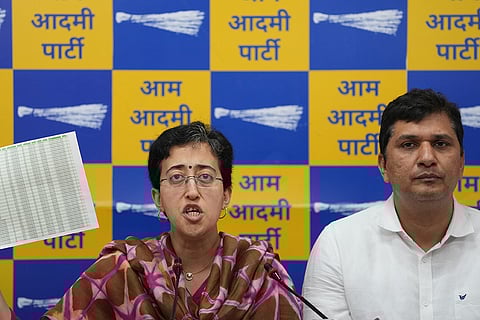 AAP press conference in Delhi