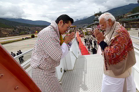 PM Modi departs from Bhutan