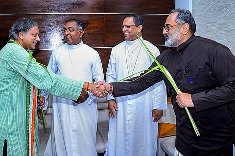 Shashi Tharoor and Rajeev Chandrasekhar