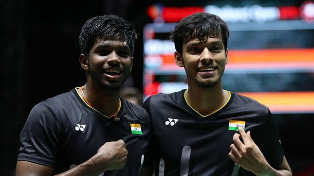 Satwiksairaj Rankireddy and Chirag Shetty, ranked world no. 1, beat their world no. 12 Malaysian rivals. - FIle