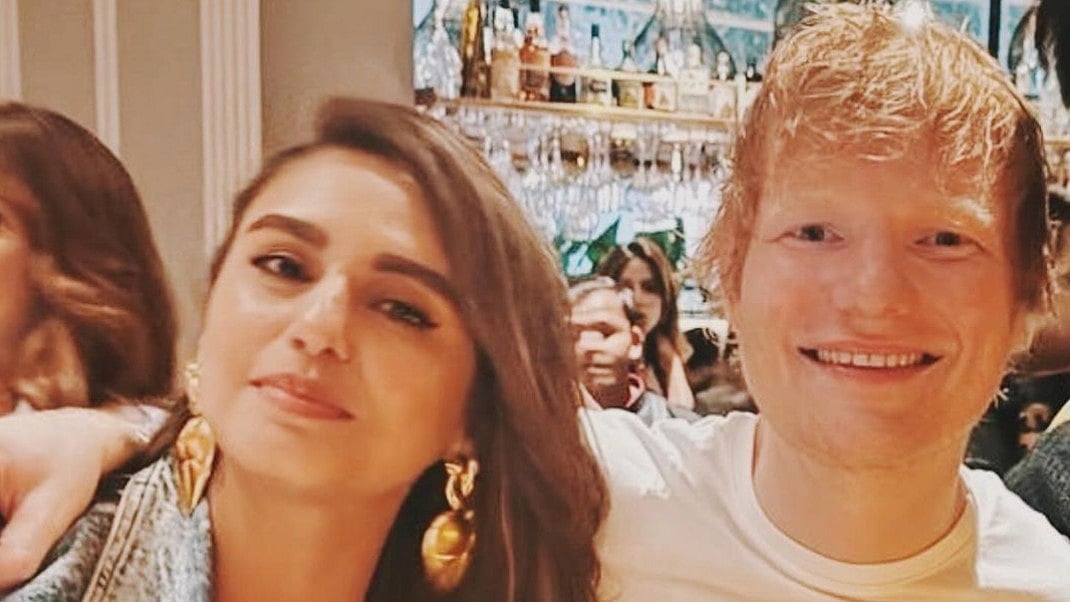 Instagram : Huma Qureshi and Ed Sheeran