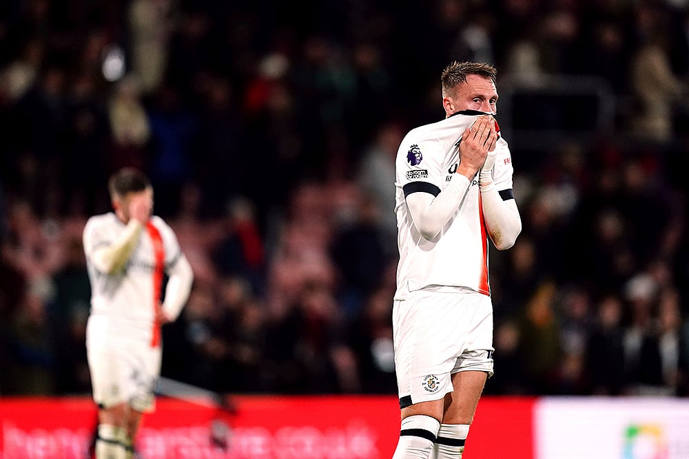 | Photo: John Walton/PA via AP : Premier League 2023-24: AFC Bournemouth vs Luton Town