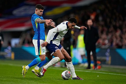 England Brazil Soccer